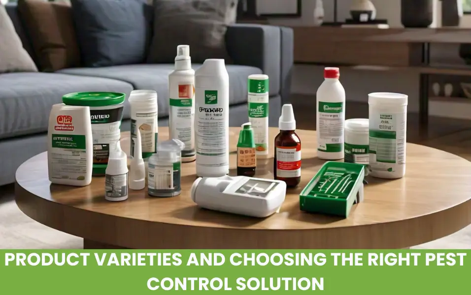 Product Varieties and Choosing the Right Pest Control Solution