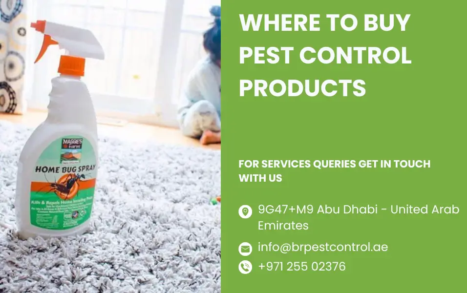 Where to Buy Pest Control Products