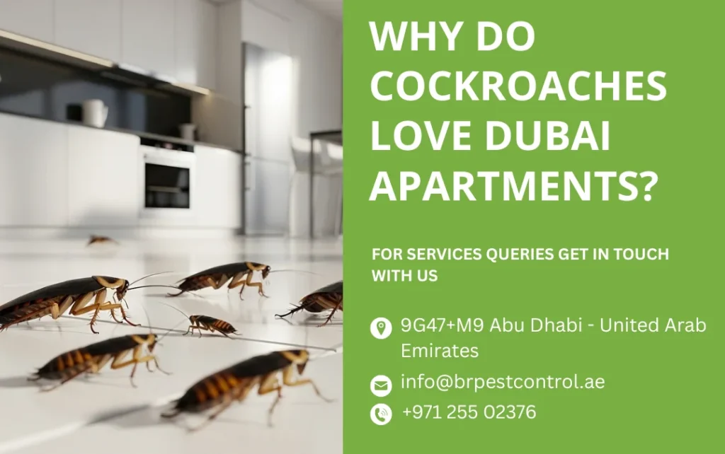 Why do cockroaches love Dubai apartments